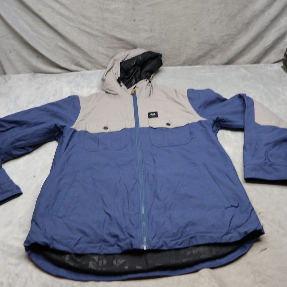 Oakley Jacket Mens Large‎ Blue Cedar Ridge Biozone Insulated Waterproof Ski Snow